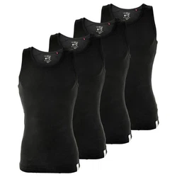 MUSTANG Herren Unterhemd 4er Pack 