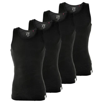 MUSTANG Herren Unterhemd 4er Pack