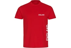 multifanshop T-Shirt Herren England Rot