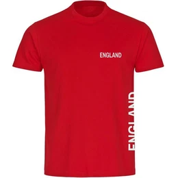 T-Shirt Herren England - Brust & Seite - Mnner