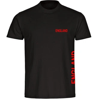 multifanshop T-Shirt Herren England Rot