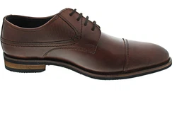 MUSTANG Schnürschuh cognac