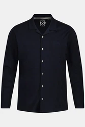 JP1880 Schlafanzug Homewear OEKO-TEX Zweiteiler Dunkelblau/Schwarz