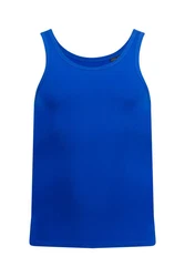 JP1880 Unterhemd Tanktop (OEKO-TEX) Blau/Hellblau