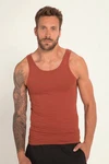 JP1880 Unterhemd Tanktop (OEKO-TEX) Rot/Dunkelrot/Orange