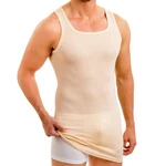 HERMKO Achselhemd 16027 Herren Beige/Creme/Weiß/Orange/Rot