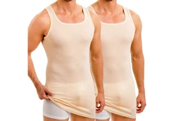 HERMKO Unterhemd 16027 2er Pack Herren 16027