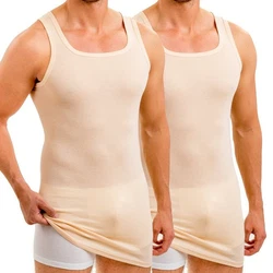 HERMKO Unterhemd 16027 2er Pack Herren 16027