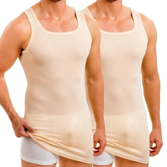 HERMKO Unterhemd 16027 2er Pack Herren 16027