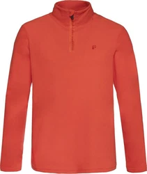 Protest Rollkragenpullover PERFECTO 1/4 zip top Rot/Orange