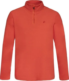 Protest Rollkragenpullover PERFECTO 1/4 zip top Rot/Orange