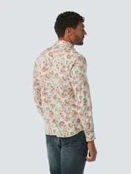 NO EXCESS Langarmhemd Shirt Lila/Rosa/Grün/Rot/Dunkelrot
