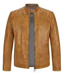 Lederjacke MSLacona aus Nappaleder im Vintage-Look