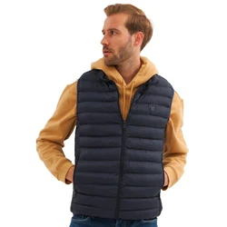 Danger Jackett Weste Blau/Hellblau/Dunkelblau