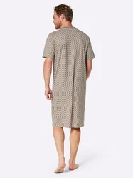 Witt Schlafanzug Nachthemd Beige/Khaki/Dunkelgrün/Gelb/Braun