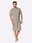 Witt Schlafanzug Nachthemd Beige/Khaki/Dunkelgrün/Gelb/Braun