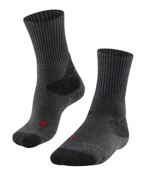 FALKE Wandersocken TK-X Expedition Schwarz/Dunkelgrau/Grau/Rot
