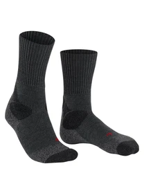 FALKE Wandersocken TK-X Expedition Schwarz/Dunkelgrau/Grau/Rot