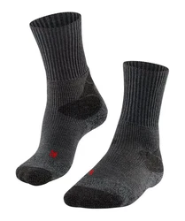 FALKE Wandersocken TK-X Expedition Schwarz/Dunkelgrau/Grau/Rot