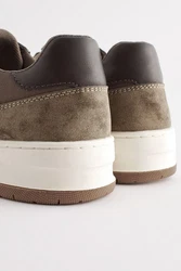 Next Lässige-elegante Sneaker Dunkelgrün/Khaki