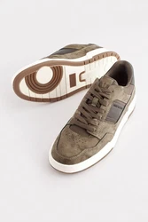 Next Lässige-elegante Sneaker Dunkelgrün/Khaki