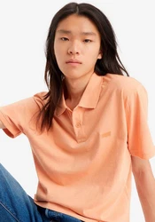 Levi's Poloshirt LE SLIM HOUSEMARK POLO Orange