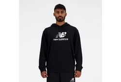 New Balance Kapuzensweatshirt MENS LIFESTYLE HOODIE Schwarz/Dunkelblau