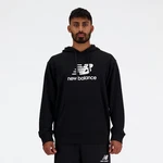 New Balance Kapuzensweatshirt MENS LIFESTYLE HOODIE Schwarz/Dunkelblau