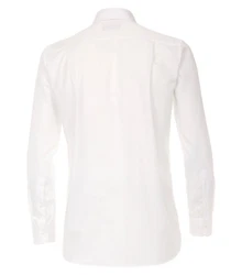 CASAMODA Langarmhemd uni regular fit Weiß/Creme