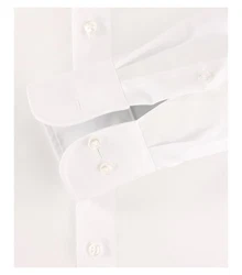 CASAMODA Langarmhemd uni regular fit Weiß/Creme