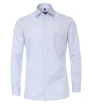 CASAMODA Langarmhemd uni regular fit Hellblau/Blau