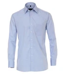 CASAMODA Langarmhemd Kent Comfort Fit NOS Hellblau/Blau/Dunkelblau