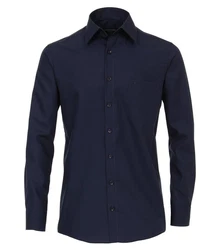 CASAMODA Langarmhemd Kent Comfort Fit NOS Dunkelblau