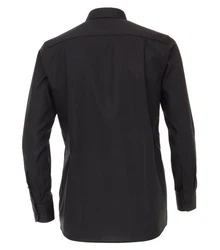 CASAMODA Langarmhemd Kent Comfort Fit NOS Schwarz/Grau