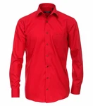 CASAMODA Langarmhemd Kent Comfort Fit NOS Rot/Dunkelrot
