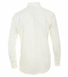 CASAMODA Langarmhemd Kent Comfort Fit NOS Weiß/Creme/Khaki/Beige