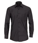CASAMODA Langarmhemd Kent Comfort Fit NOS Grau/Dunkelgrau/Schwarz