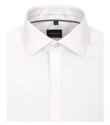 VENTI Langarm Businesshemd Weiß/Creme