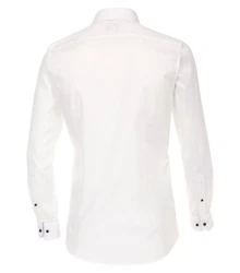 VENTI Businesshemd uni Weiß/Creme