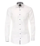 VENTI Businesshemd uni Weiß/Creme