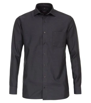 CASAMODA Businesshemd uni Grau/Dunkelgrau/Schwarz CASAMODA Businesshemd uni Grau/Dunkelgrau/Schwarz