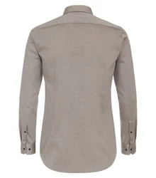 VENTI Businesshemd Body Stretch Kentkragen Grau/Braun/Khaki/Beige