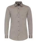 VENTI Businesshemd Body Stretch Kentkragen Grau/Braun/Khaki/Beige