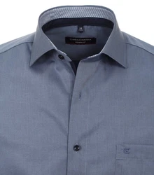 CASAMODA Businesshemd uni Dunkelblau/Blau/Grau/Hellblau