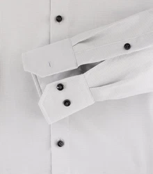VENTI Blusenshirt Kent Modern Fit Grau/Hellgrau/Weiß