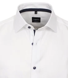 VENTI Blusenshirt Kent Modern Fit Weiß/Creme