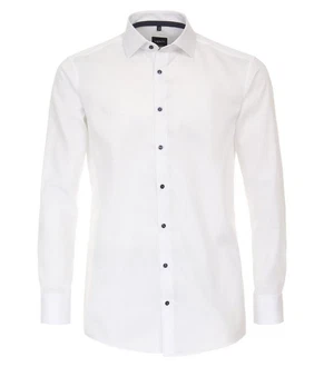 VENTI Blusenshirt Kent Modern Fit Weiß/Creme