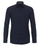VENTI Blusenshirt Kent Modern Fit Dunkelblau/Hellblau