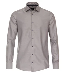 VENTI Blusenshirt Kent Modern Fit Grau/Braun/Hellgrau/Dunkelgrau/Beige
