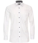 CASAMODA Langarmhemd Kent Comfort Fit Weiß/Creme